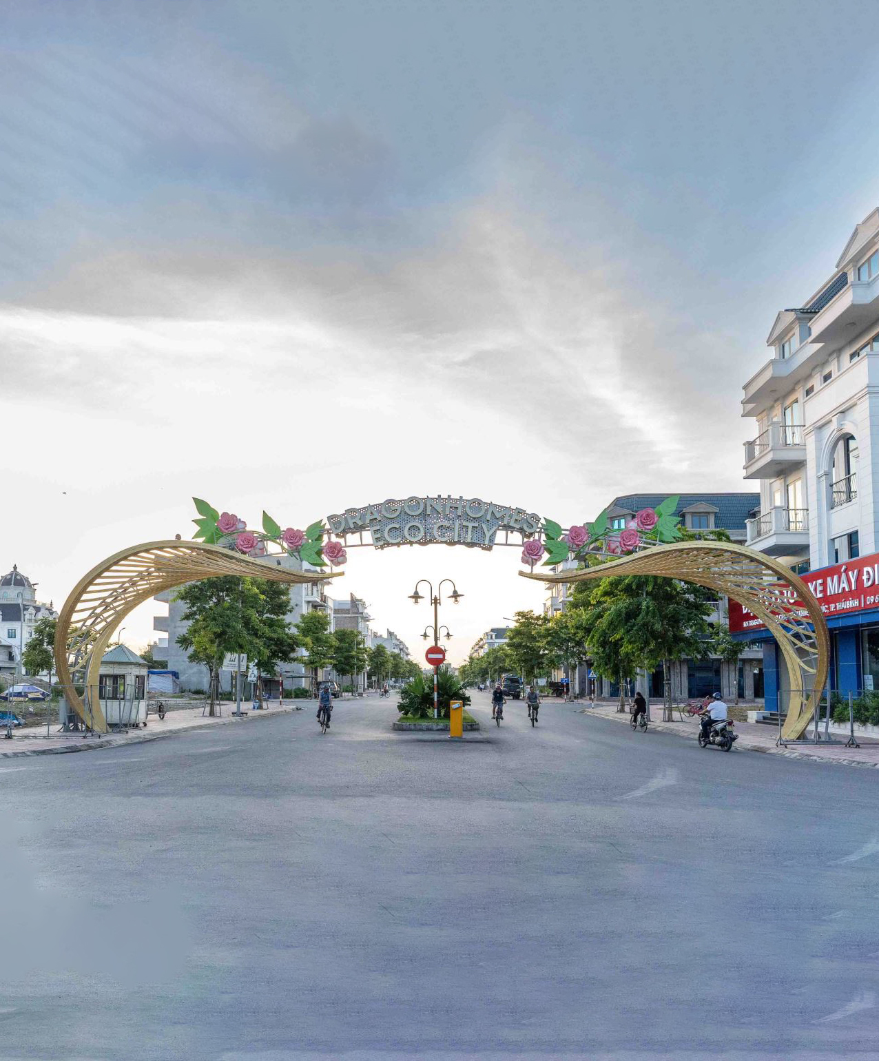 CONG CHAO KHU DO THI DRAGON THAI BINH