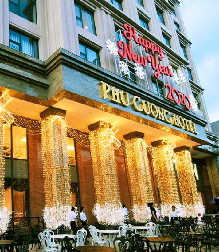 Chiếu sáng tòa nha cty Phú Cường