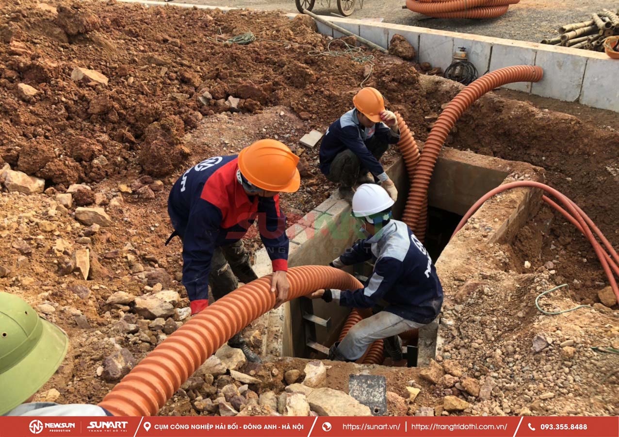 Lựa chọn đơn vị thi công đài phun nước tại nút giao ngã tư