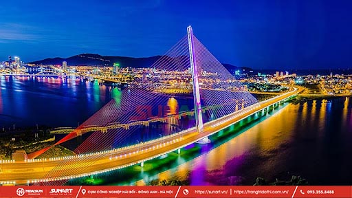 Đèn Led chiếu sáng cầu đường