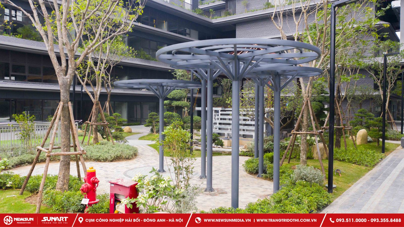 Lưu ý về hình dáng biểu tượng nghệ thuật khu đô thị