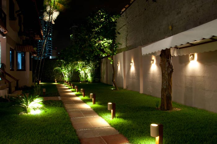 Đèn LED trang trí lối đi bộ khu đô thị