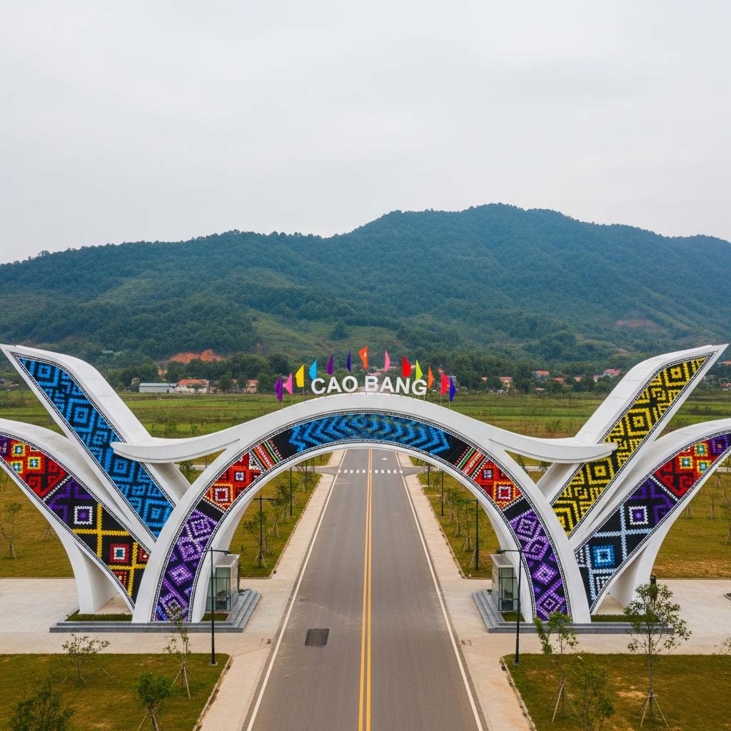 Cổng chào tỉnh Cao Bằng là công trình gì?