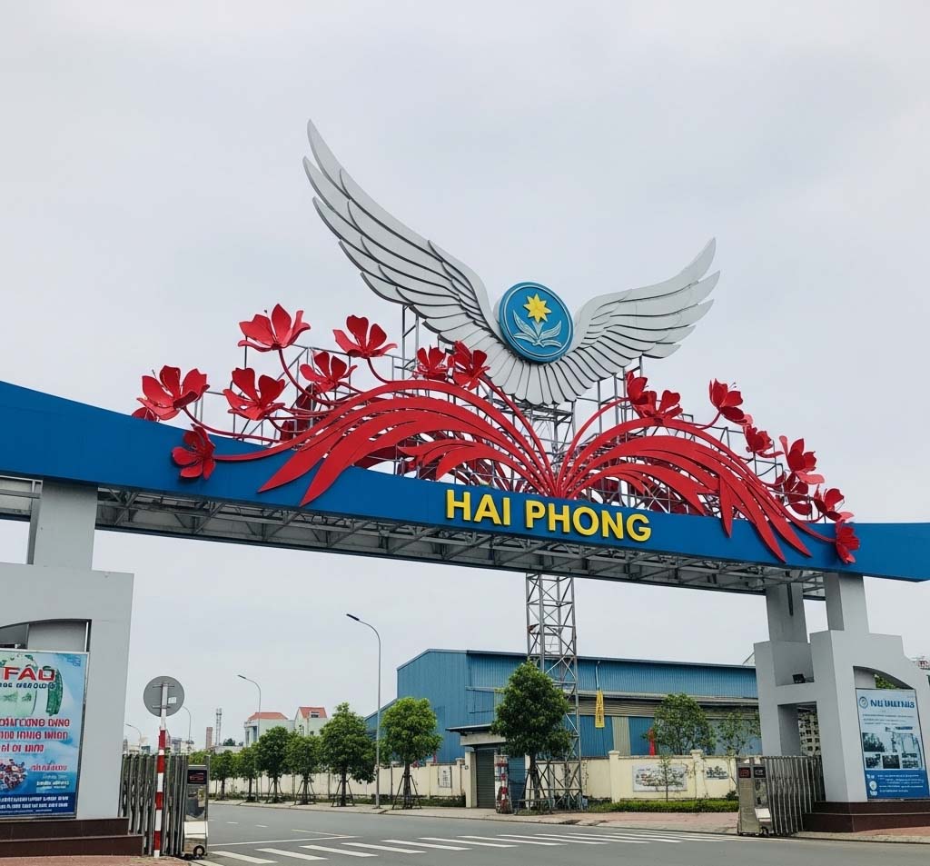 Cổng chào thành phố Hải Phòng