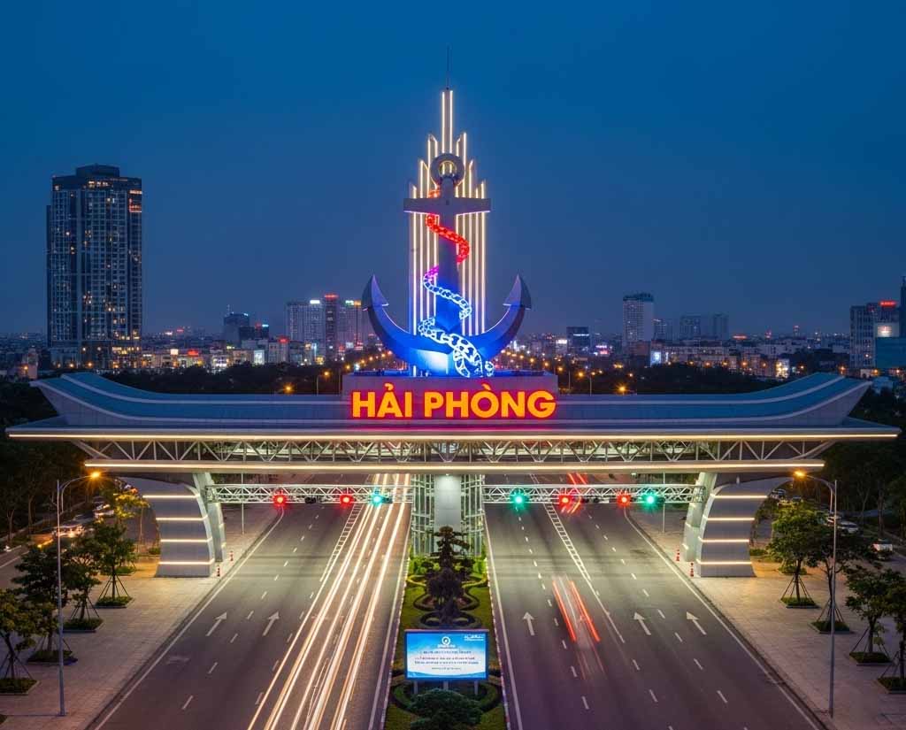 Cổng chào thành phố Hải Phòng là công trình gì?