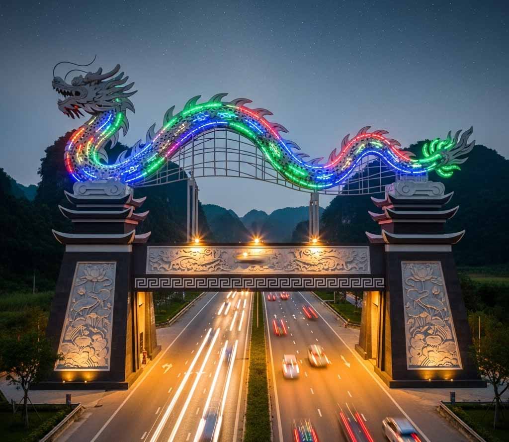 Ý nghĩa mà công trình cổng chào tỉnh Ninh Bình mang lại