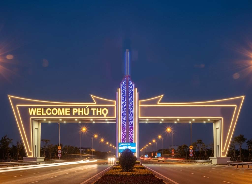 Cổng chào tỉnh Phú Thọ là công trình gì?