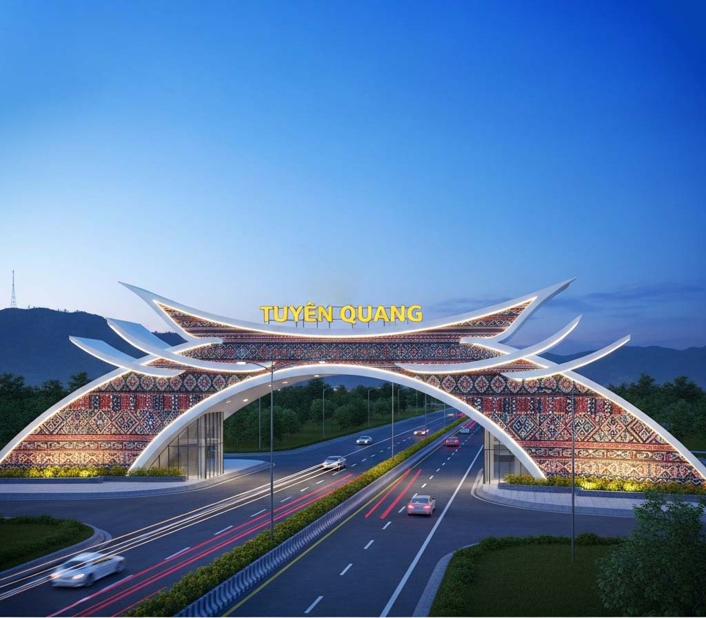 Cổng chào tỉnh Tuyên Quang là công trình gì?