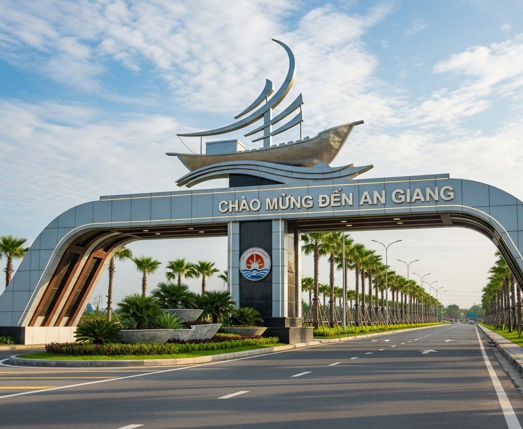 Cổng chào tỉnh An Giang là công trình gì?
