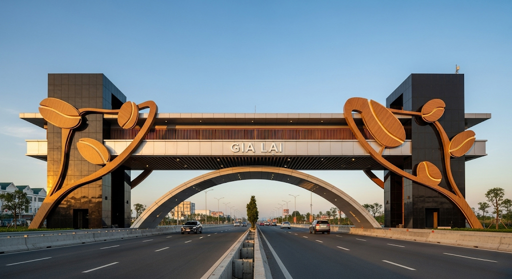 Cổng chào tỉnh Gia Lai là công trình gì?