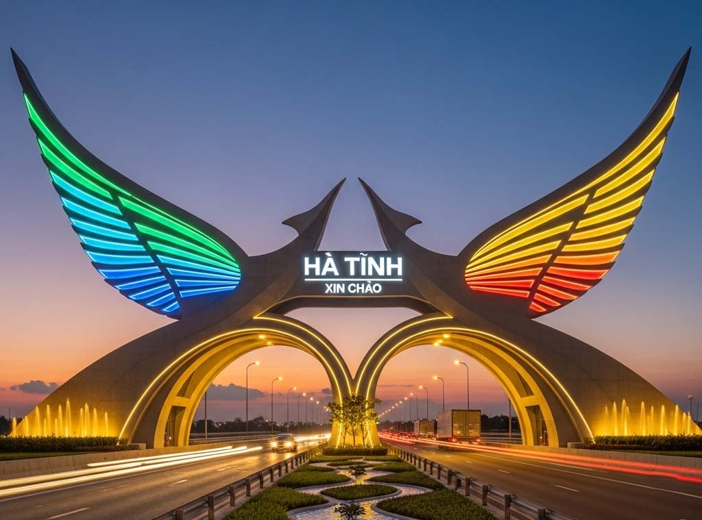 Cổng chào tỉnh Hà Tĩnh là công trình gì?