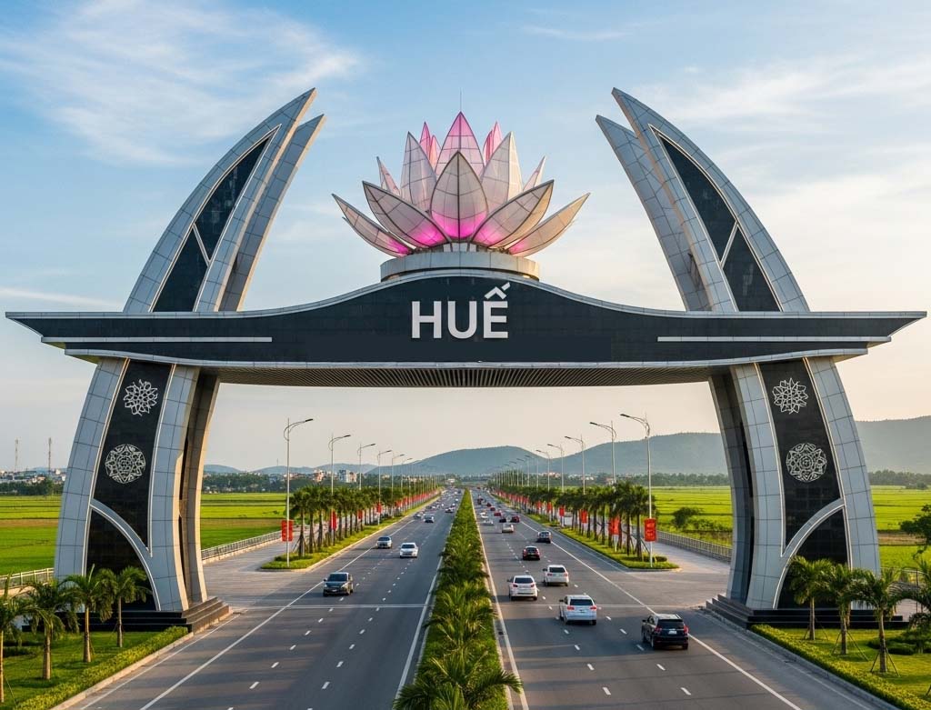 Cổng chào thành phố Huế là công trình gì?