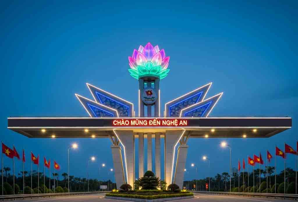 Cổng chào tỉnh Nghệ An là công trình gì?