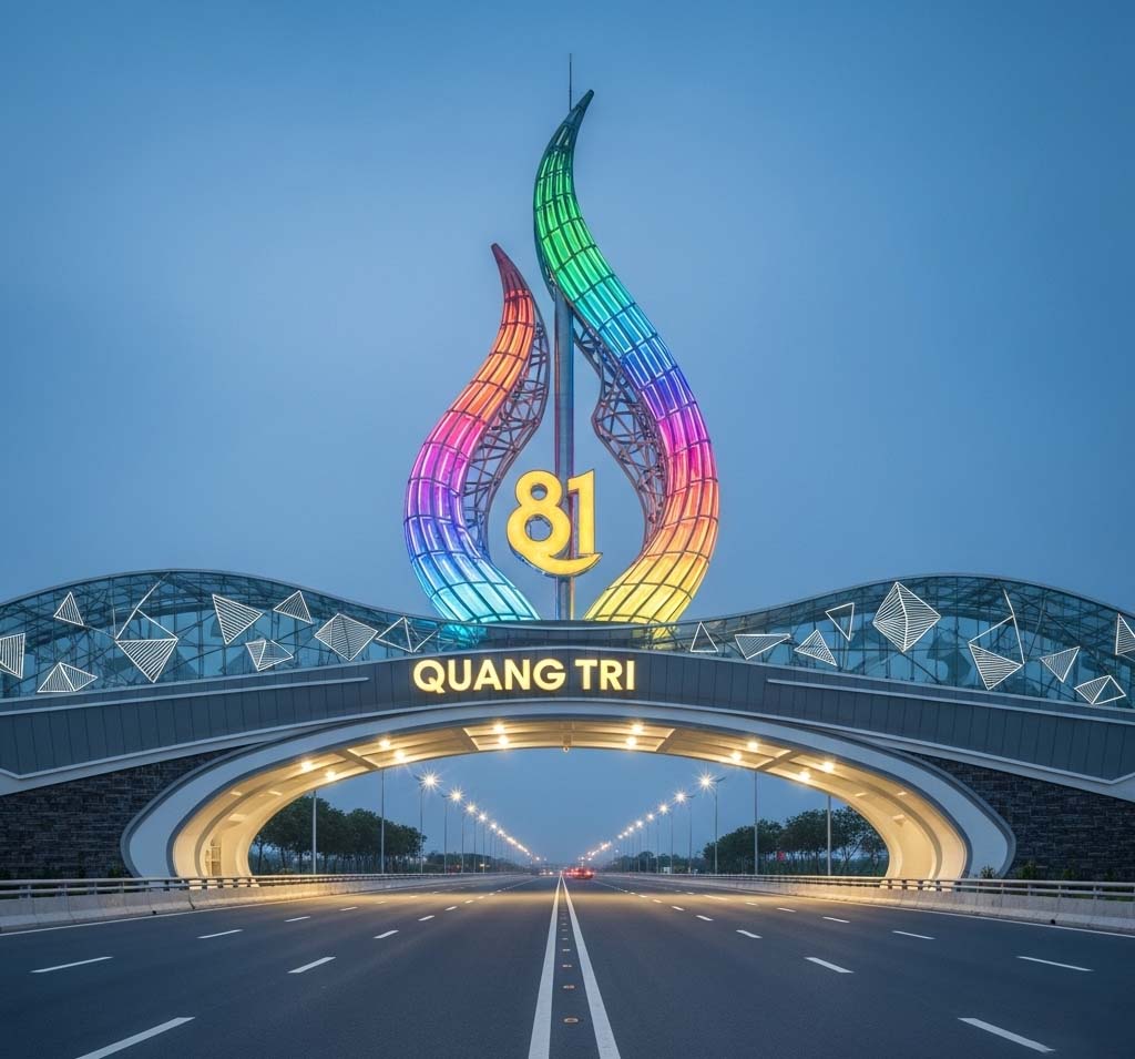 Cổng chào tỉnh Quảng Trị là công trình gì?