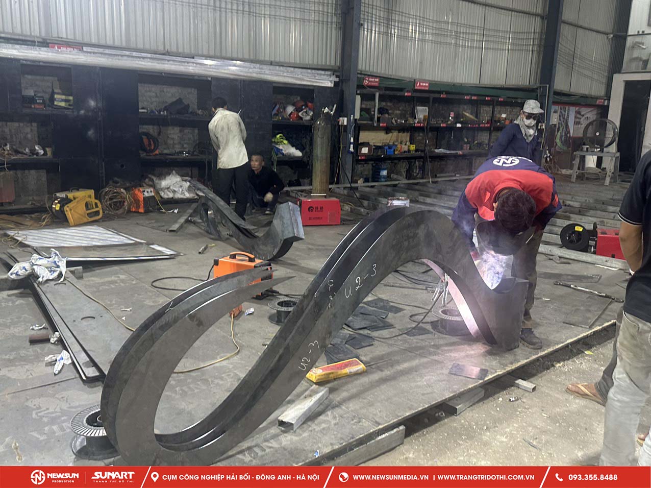 Lưu ý về kích thước biểu tượng nghệ thuật khu dân cư