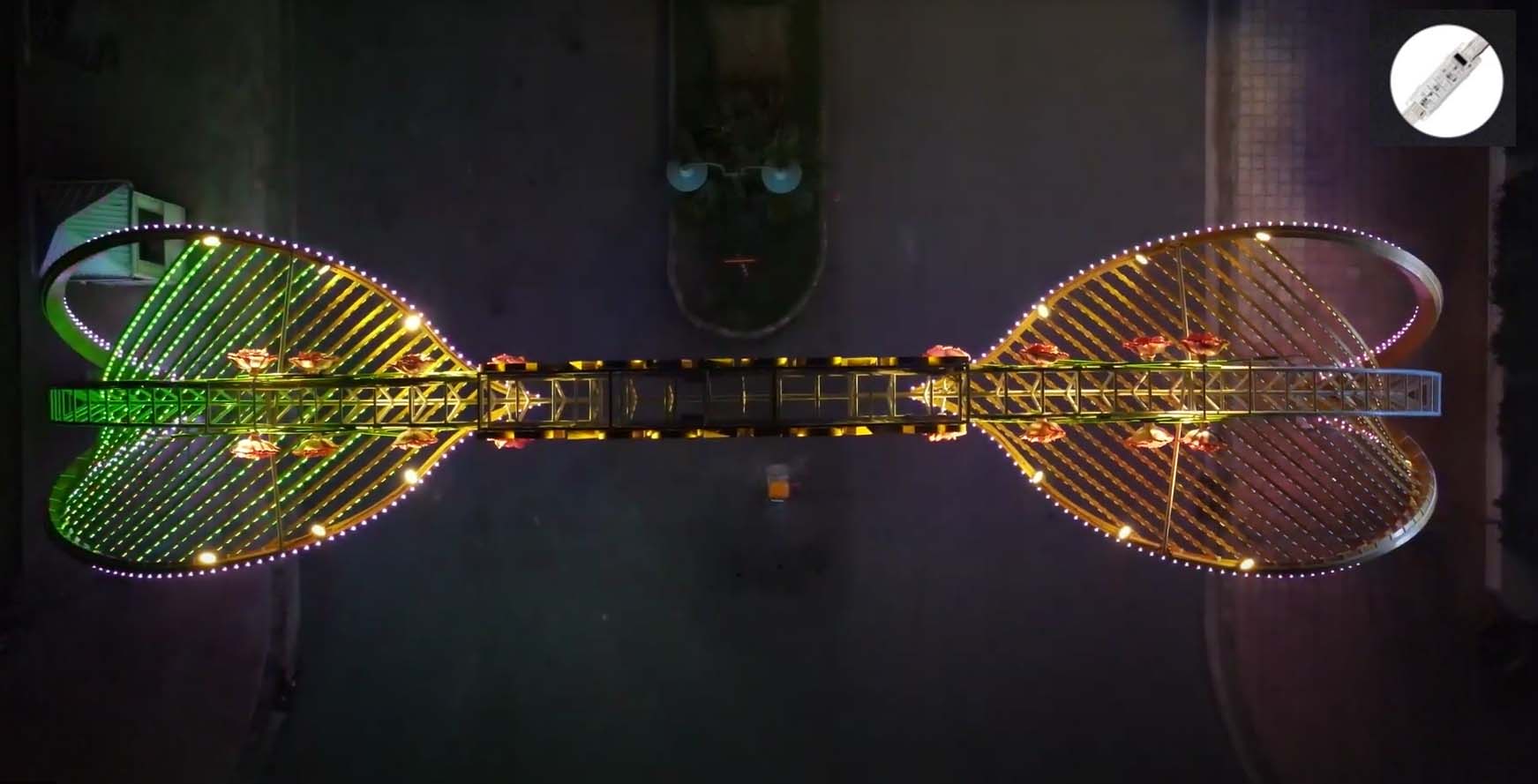 Đèn LED lập trình trang trí cổng chào